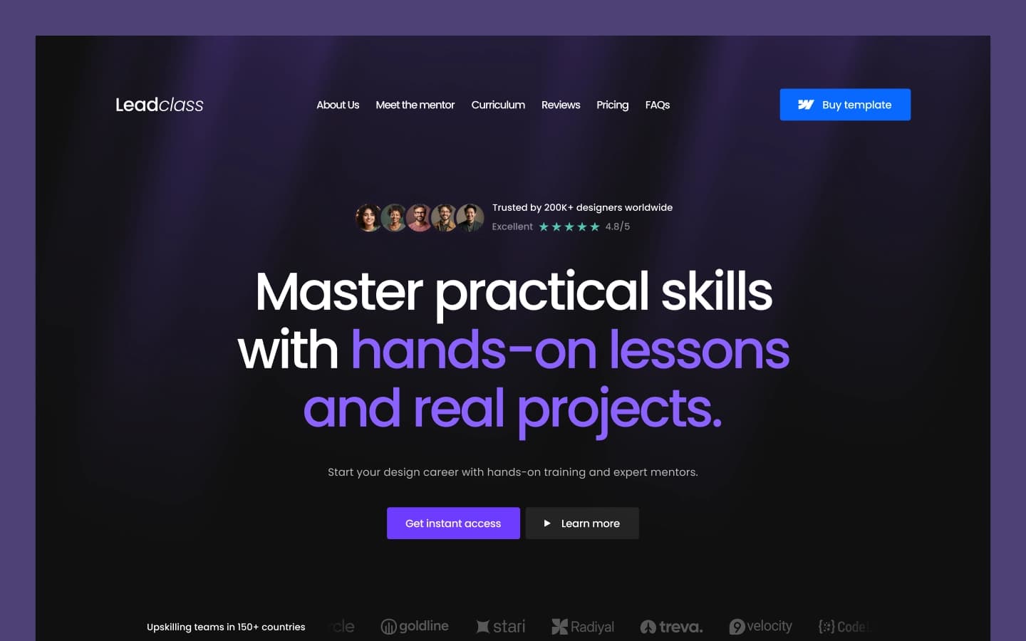 website template