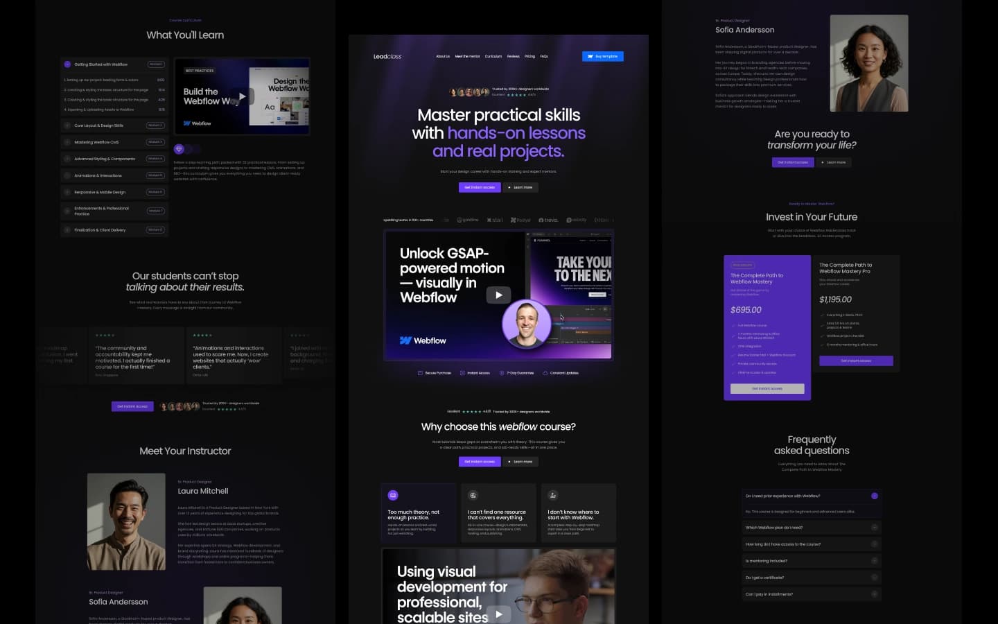 website template