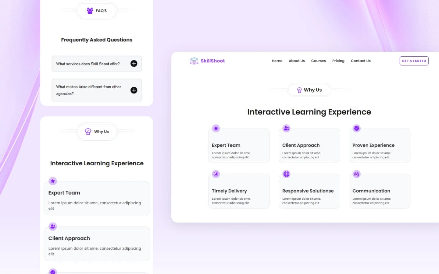 website template