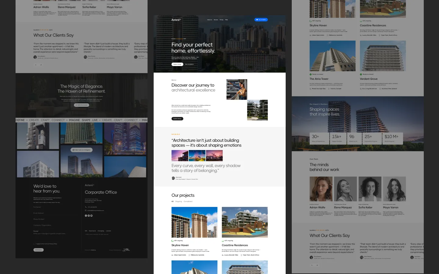 website template