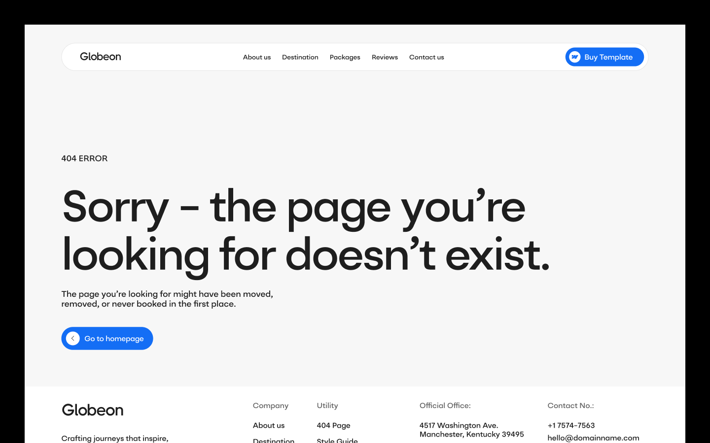 website template